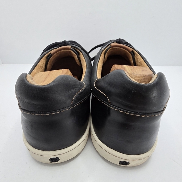 Born | Allegheny black smooth leather casual low-top sneakers | MENS 13 - Picture 6 of 9